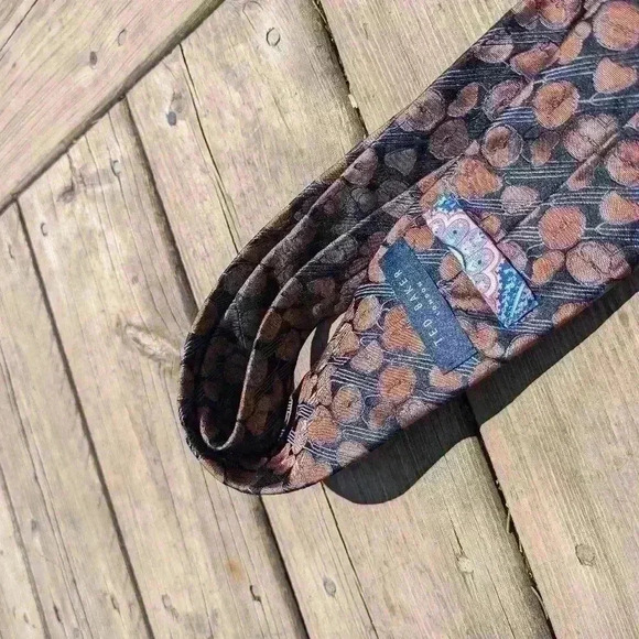 Ted baker floral silk tie - Picture 8 of 8